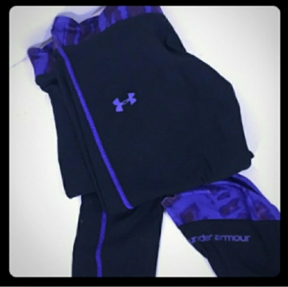 Blue Under Armour leggings